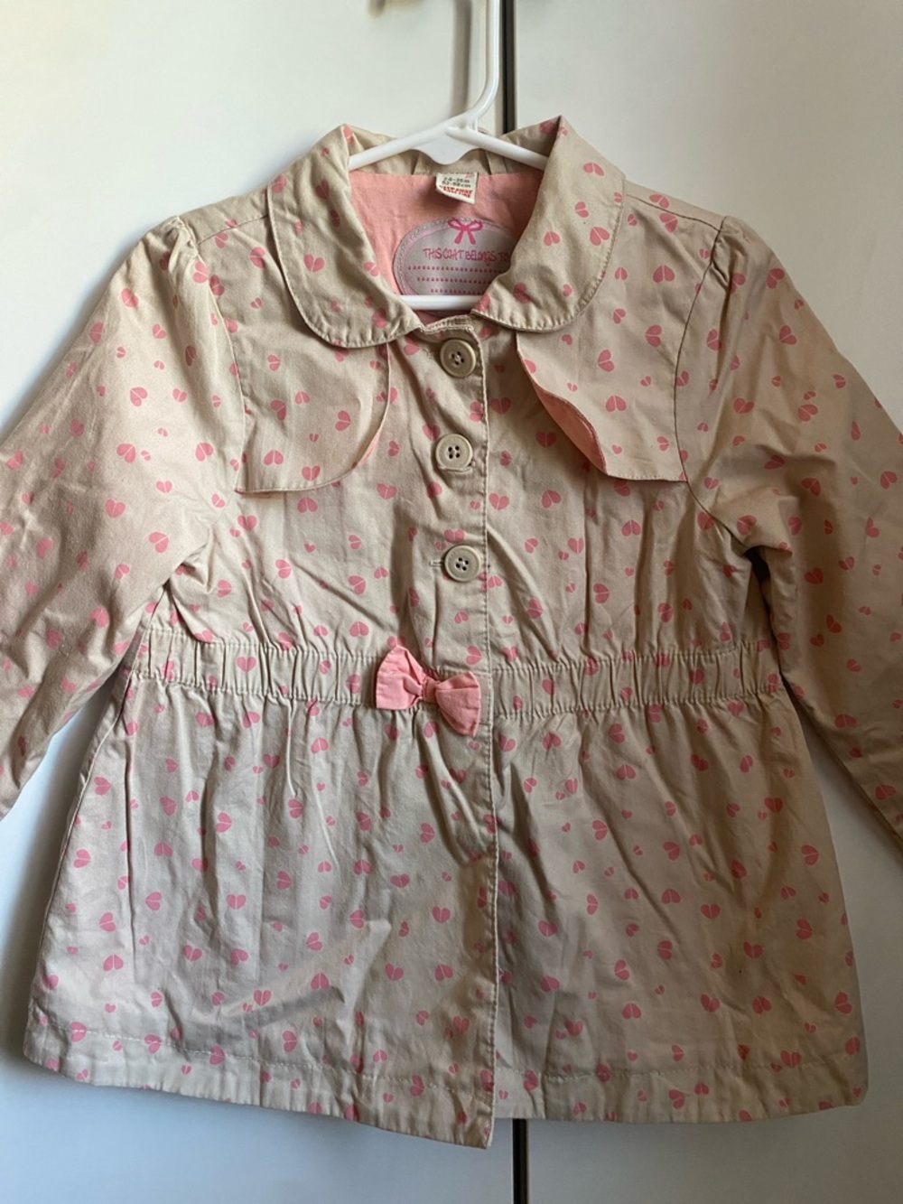 Light Cotton Coat 3T